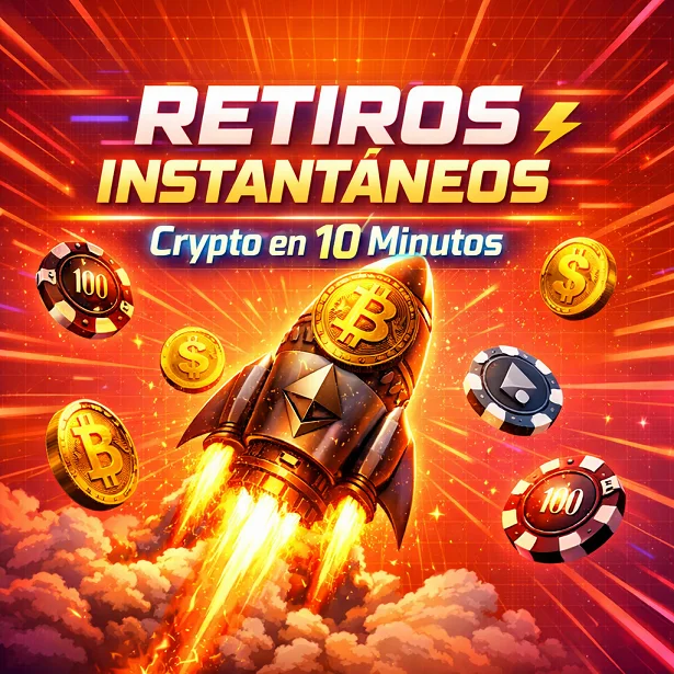 Retiros instantáneos con criptomonedas casino
